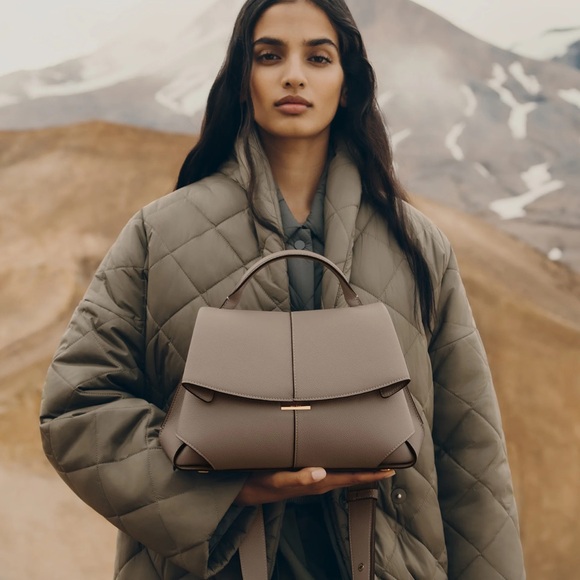 Polene Handbags - Polene Mokki Taupe